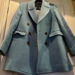J Crew double cloth coat